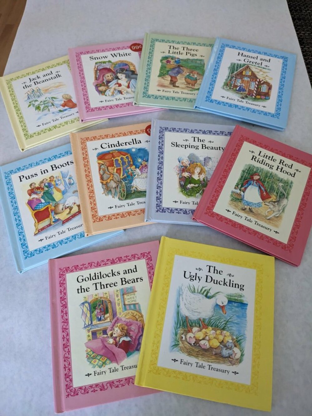 10 Mini Fairy Tales by Publications International 1999-2002